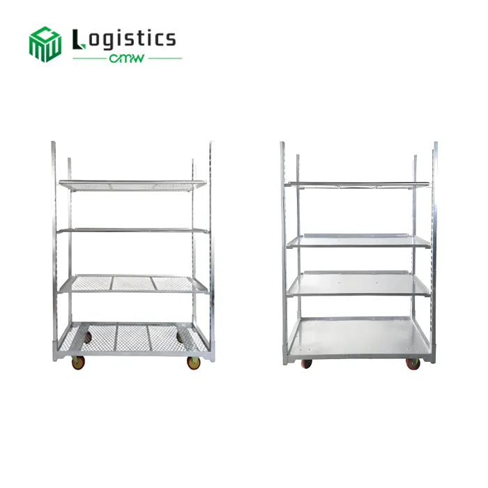 Hot Galvanized Greenhouse Carts