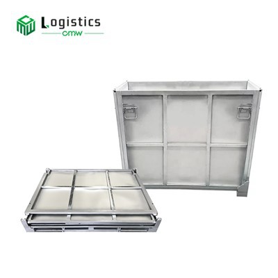 Метална сгъваема палетна кутия