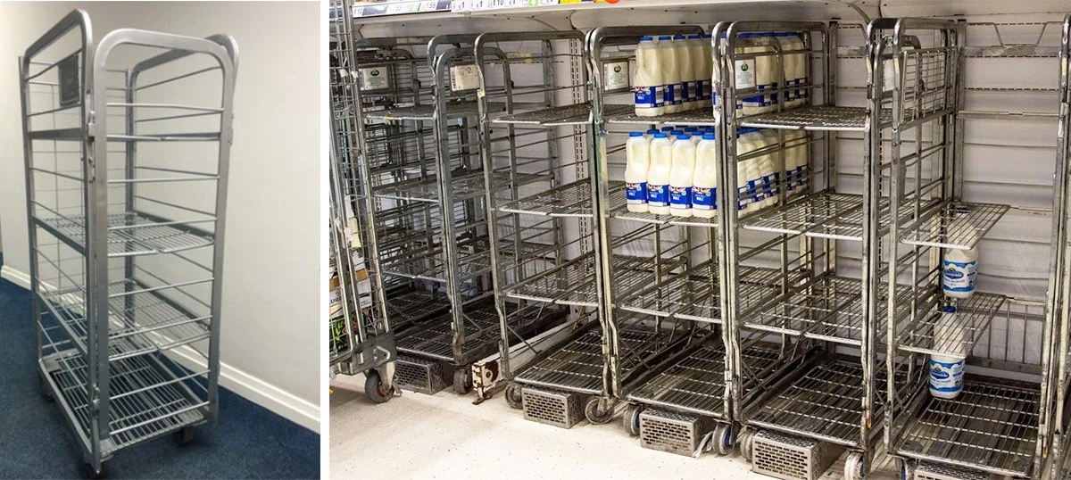 Roll Cage Milk Trolley advantages Roll Cage Milk Trolley advantages