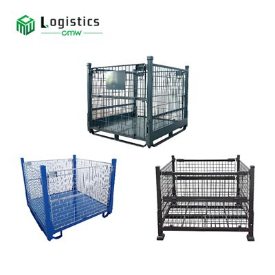 Клетка палет с половин порта