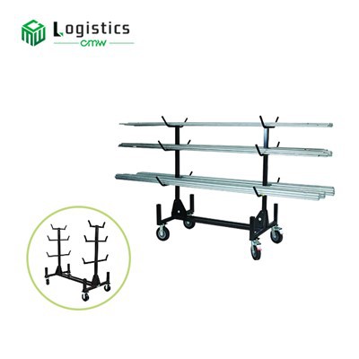 Стелажи за тръбни колички